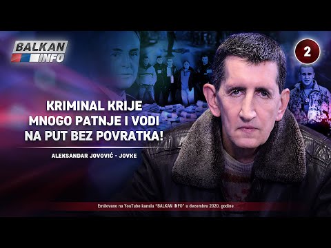 INTERVJU: Aleksandar Jovović - Kriminal krije mnogo patnje i vodi na put bez povratka! (20.12.2020)