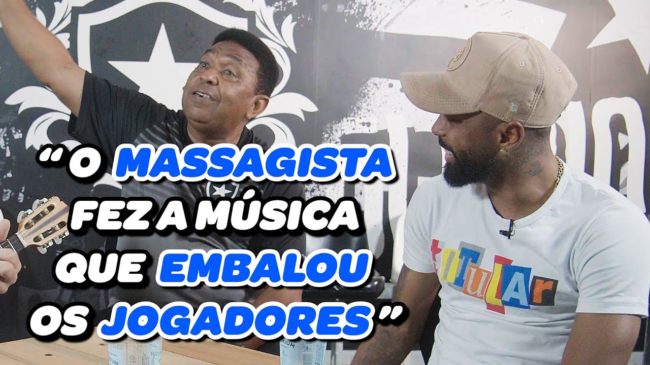 VÍDEO: massagista do Botafogo, Galo faz samba que embala time no título da Série B