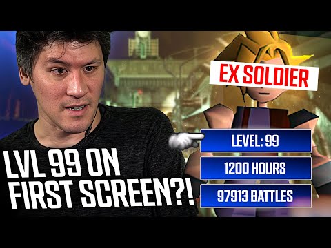 This Guy Got Cloud To Level 99 ON THE FIRST SCREEN?!