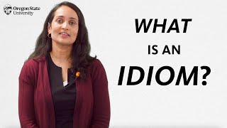 What is an Idiom?: A Literary Guide for English Students and Teachers