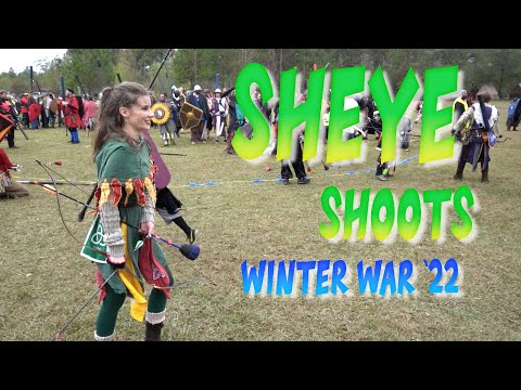 Sheye Archery at Winter War '22 LARP