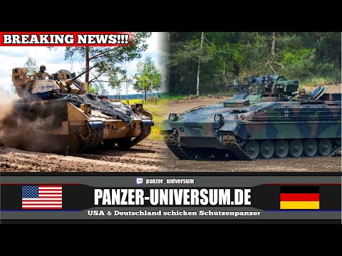 Deutschland & USA liefern Schützenpanzer Marder & Bradley - Puma Stellungsnahme - Breaking News