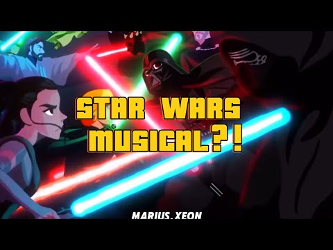 STAR WARS BUT ITS A MUSICAL (ANIME OPENING)