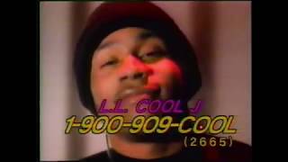 1-900-909-COOL | Television Commercial | 1989 | LL Cool J Hotline