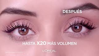 L`oreal Sin Volumen no hay paraíso con la máscara Lash Paradise anuncio