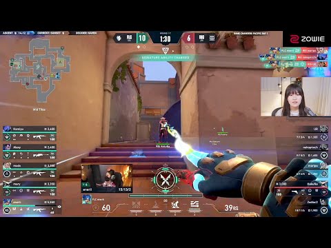 ZETA aco Reacts to Falcons enerii’s CRAZY 9-Second NEON ACE vs Reignite Lily in VCT GC Pacific