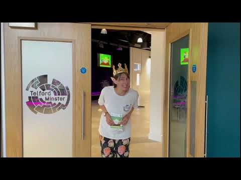 Sneak preview of our co-creative Storytelling Week for 8 to 14 yr olds at Telford Minster!