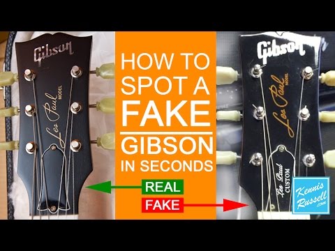 How to Spot a FAKE Gibson in Seconds!