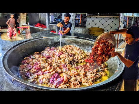 EXTREME PAKISTANI KABULI PULAO STREET FOOD | NATIONAL AFGHANI DISH MAKING & RECIPE