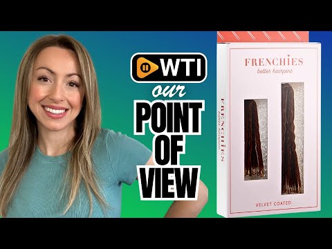 Frenchies Ultra Flocked Extra Soft French Twist Hair Pins for Women - WTI product video review