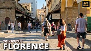 Florence Italy Walking Tour - Duomo, Ponte Vecchio & Palazzo Pitti | Morning Wal