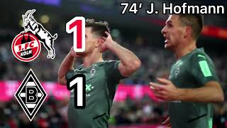 1. FC Köln - Borussia Mönchengladbach 1:1 | FC Radio Highlights