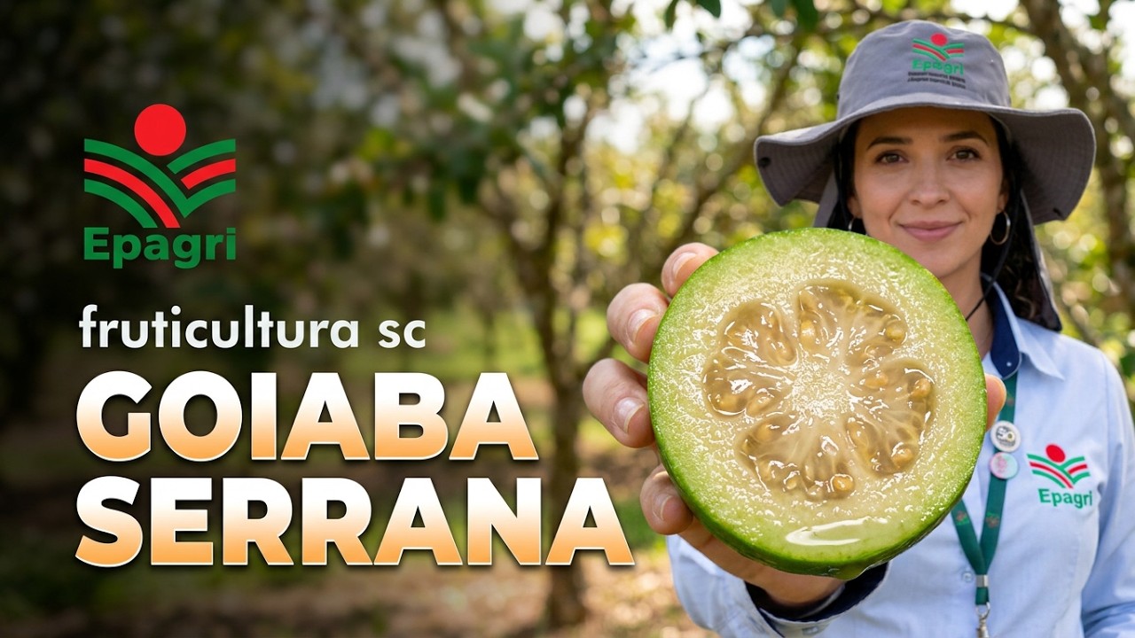 Goiaba-serrana: pesquisa da Epagri busca ampliar o potencial fruta