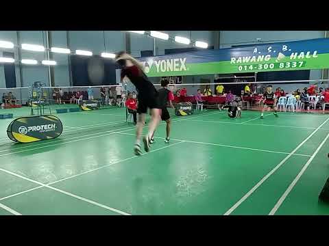 Badminton F BJSS 12th Rawang Open Men's Double U15 - Datu Anif / Hymns Isaiah Vs Zheng Hao / Luqman