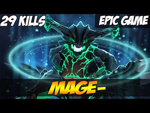 MagE- 8000 MMR Plays Outworld Devourer 60 mins Epic Game - Dota 2