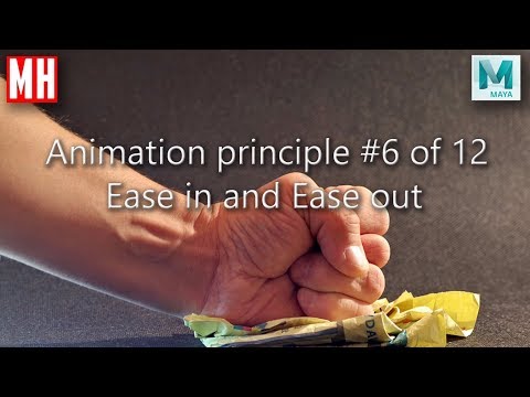 Animation principle #6 : Ease in and Ease out