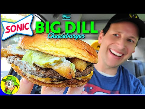 , title : 'Sonic® 🚗🔊 THE BIG DILL CHEESEBURGER Review 🥒🍔 | Peep THIS Out! 🕵️‍♂️'