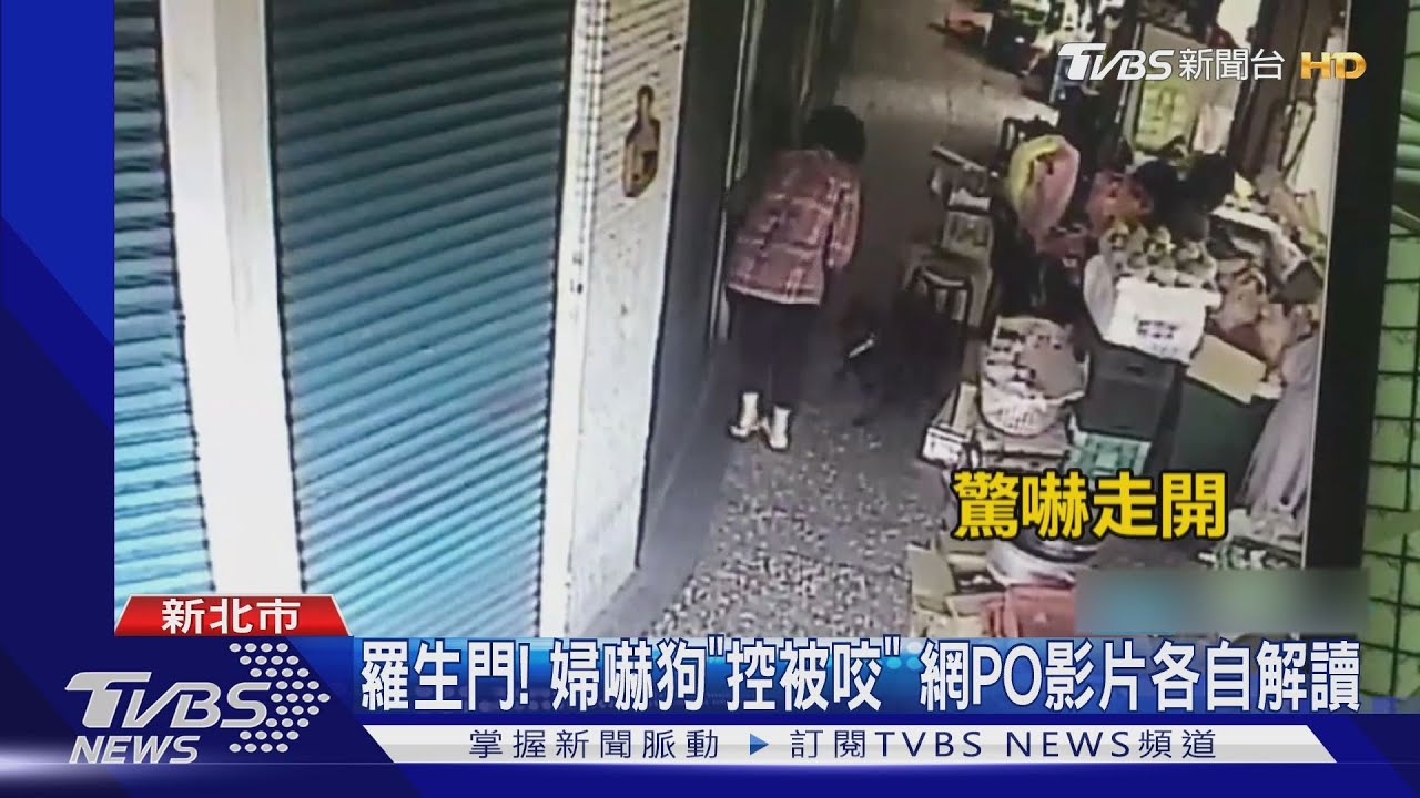 羅生門！婦嚇狗「控被咬」　網PO影片各自解讀