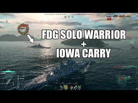 Friedrich der Große and Iowa | FDG gets Solo Warrior