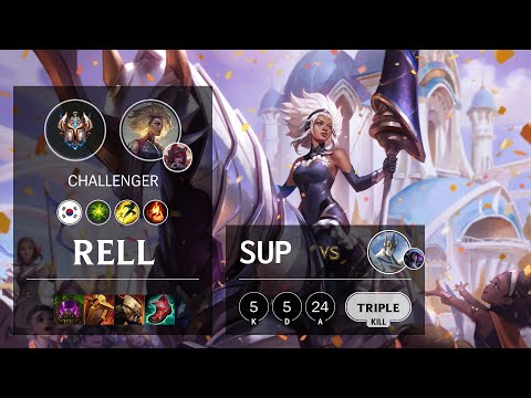 Rell Support vs Galio - KR Challenger Patch 11.6