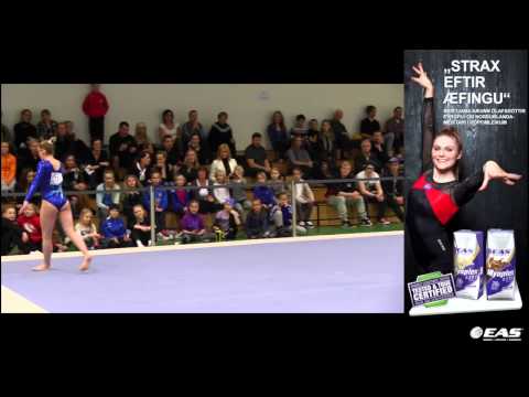 71 - Þórey Kristinsdóttir - Björk -áhaldakeppni - Íslandsmót FSÍ 2012.mov
