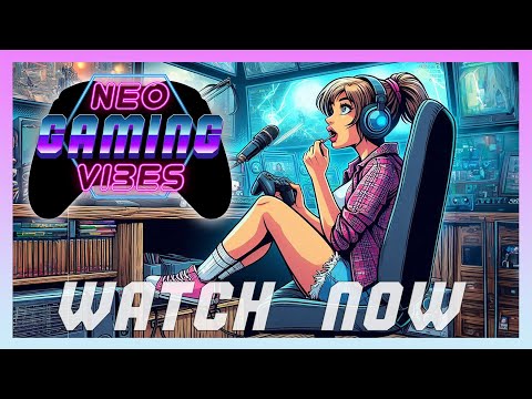 NGV‑TV /// 24/7 Synthwave Radio /// Chill • Retro • Gaming 🕹️🎵 (no Ads)