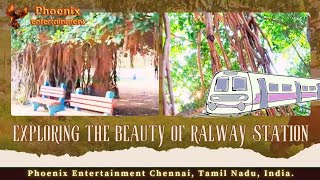 Exploring the #beauty of #hidden #railway #station in #chennai | #phoenixentertainmentchennai