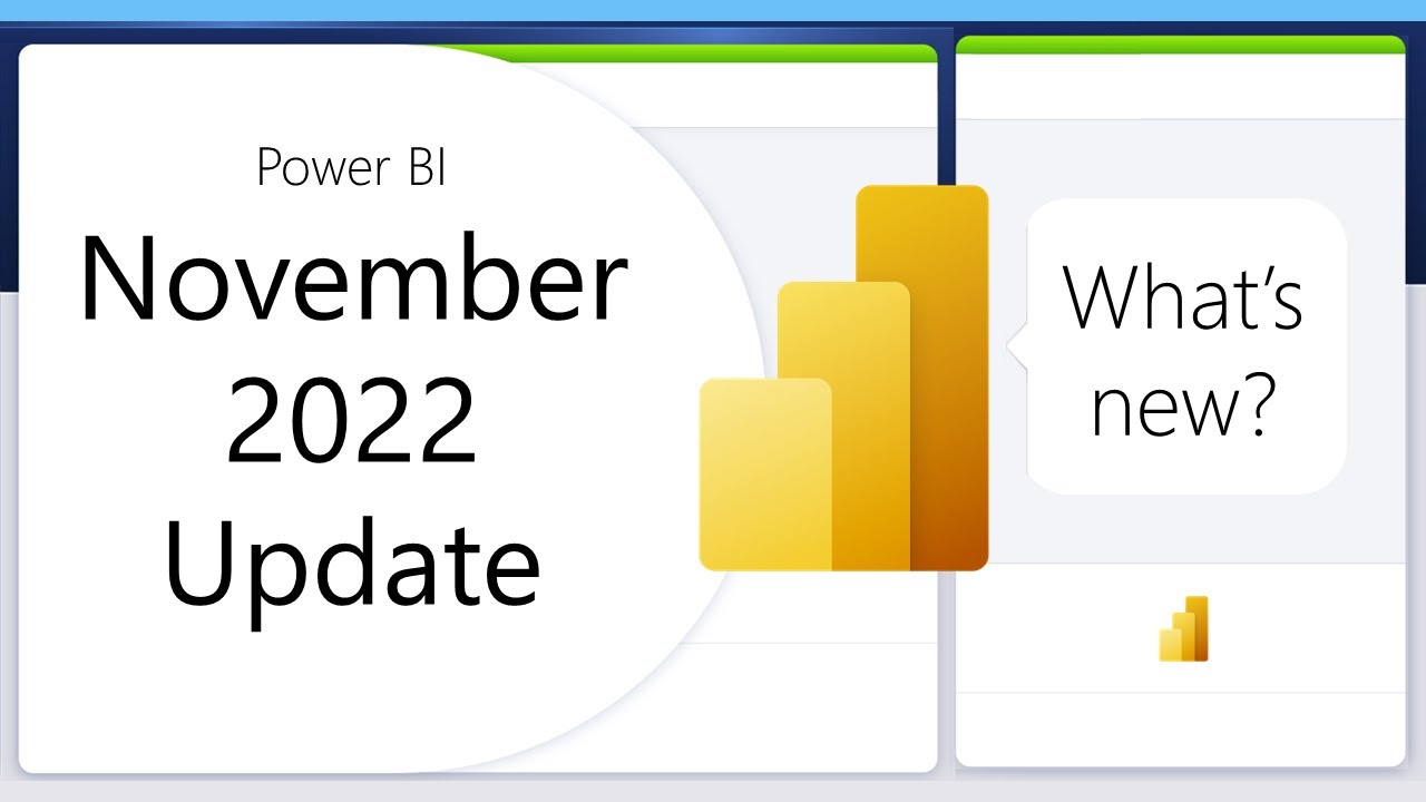Power BI Update - November 2022 - Update from Curbal