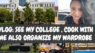 preview picture of video 'Gowdvlog: organizing wardrobe,cook with me, visiting college |Chaitra Gowda'