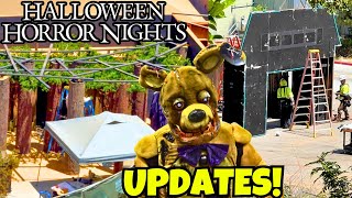 Halloween Horror Nights 2025 Construction Updates | Blumhouse Returns? | Universal Studios Hollywood