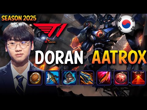 T1 Doran AATROX vs SION Top - Patch 15.5 KR Ranked | lolrec