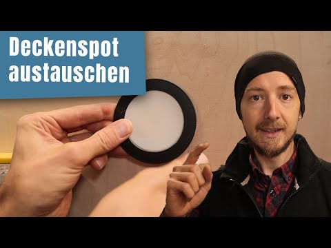 Deckenspot austauschen gegen LED