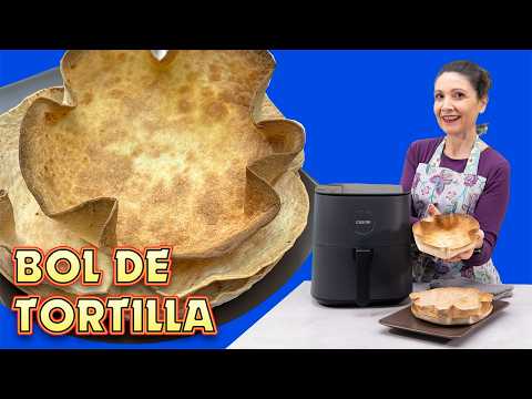 🔥 ¡Deliciosos Burrito Bowls con Tortillas de Trigo en la Air Fryer! 🌮🥗