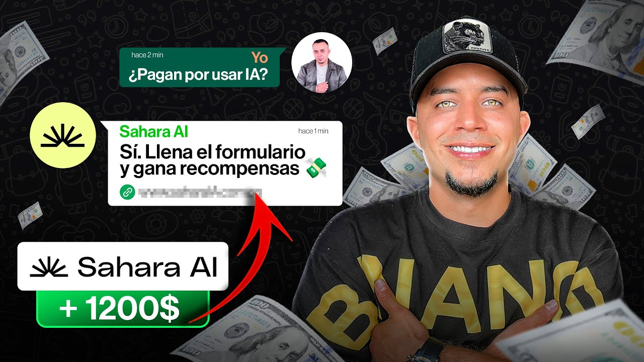 Cómo Ganar Dinero con Inteligencia Artificial 🤖 Conoce Sahara AI y su Airdrop en Binance 💰