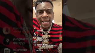 Soulja Boy Wild Out on Instagram Live! “Biggest Comeback” Throws shots at Tyga