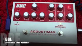 Video thumbnail for BBE Acoustimax Sonic Maximizer - Akustik Gitar Preamp - Bi Kuple by MyDukkan