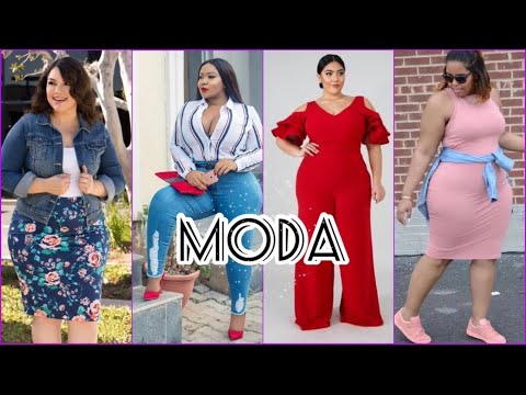MODA 2021 MUJER OUTFITS DE MODA PARA MUJER CÓMO VESTIR SI ERES GORDITA TENDENCIAS 2021/22