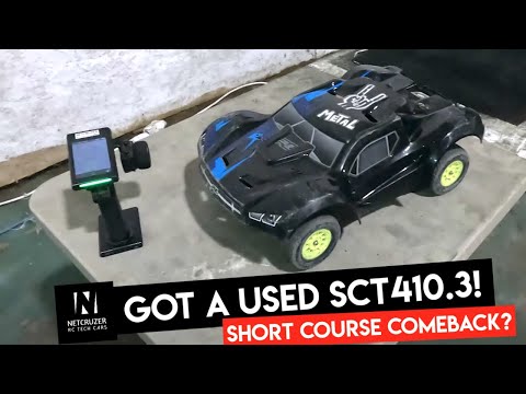 Bought a used TEKNO SCT410.3 with Tekin Electronics  - FIRST TRACK TEST  - Netcruzer RC