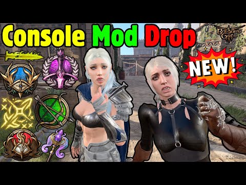 HUGE SURPRISE CONSOLE MOD DROP in Baldur's Gate 3