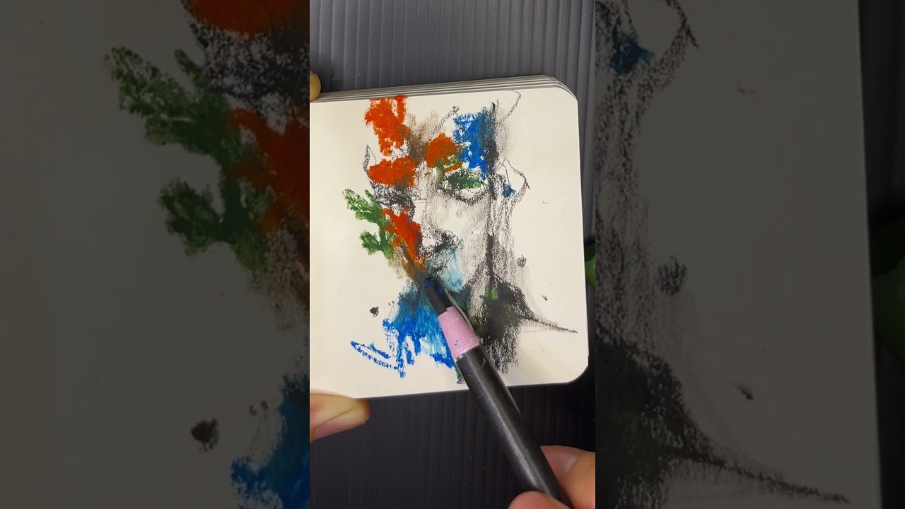 Comparing Hand Drawn Art and AI Generated Images 🎨 #shorts