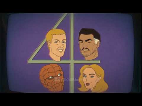 The Fantastic Four Arrive! | Post-Credit Cartoon Scene | The Fantastic Four: First Steps(2025)