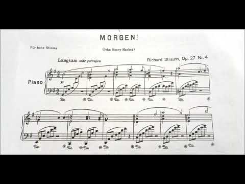 "Morgen" by Richard Strauss