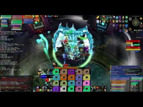 The Misty Moon Massive vs. Conclave of the Chosen (Mythic) - Restoration Shaman PoV (NO MUSIC)