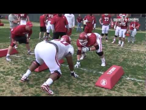 Oklahoma Drill at Spring Practice (03.29.13)