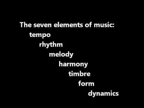 Musical Elements: Elementary, My Dear Noah