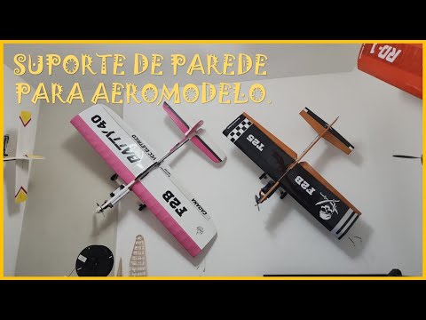 COMO PRENDO OS AEROMODELOS VCC NA PAREDE!