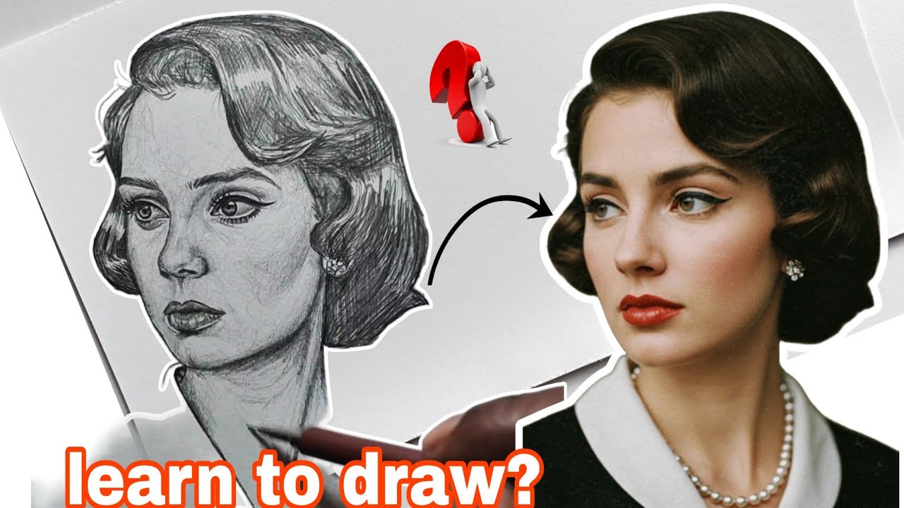 Realistic Faces : Easy Portrait Drawing Tutorial for Beginners?