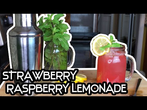 Strawberry and Raspberry Lemonade | Sid at my Table