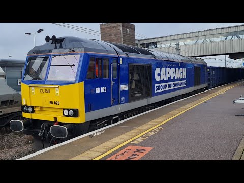 DC Rail 60028 through Peterborough