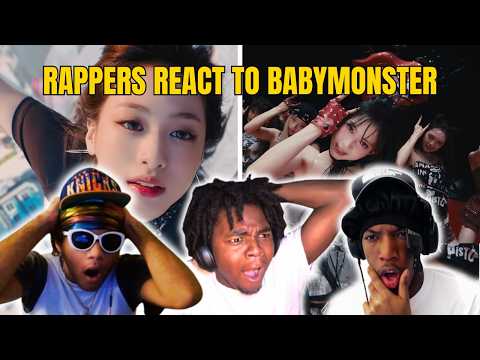 RAPPERS REACT TO BABYMONSTER "PSYCHO" & "DRIP" (THESE MONSTERS HAVE TALENT!)